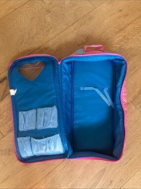 Our generation Pink and Blue Doll carrier  Organizer Case -